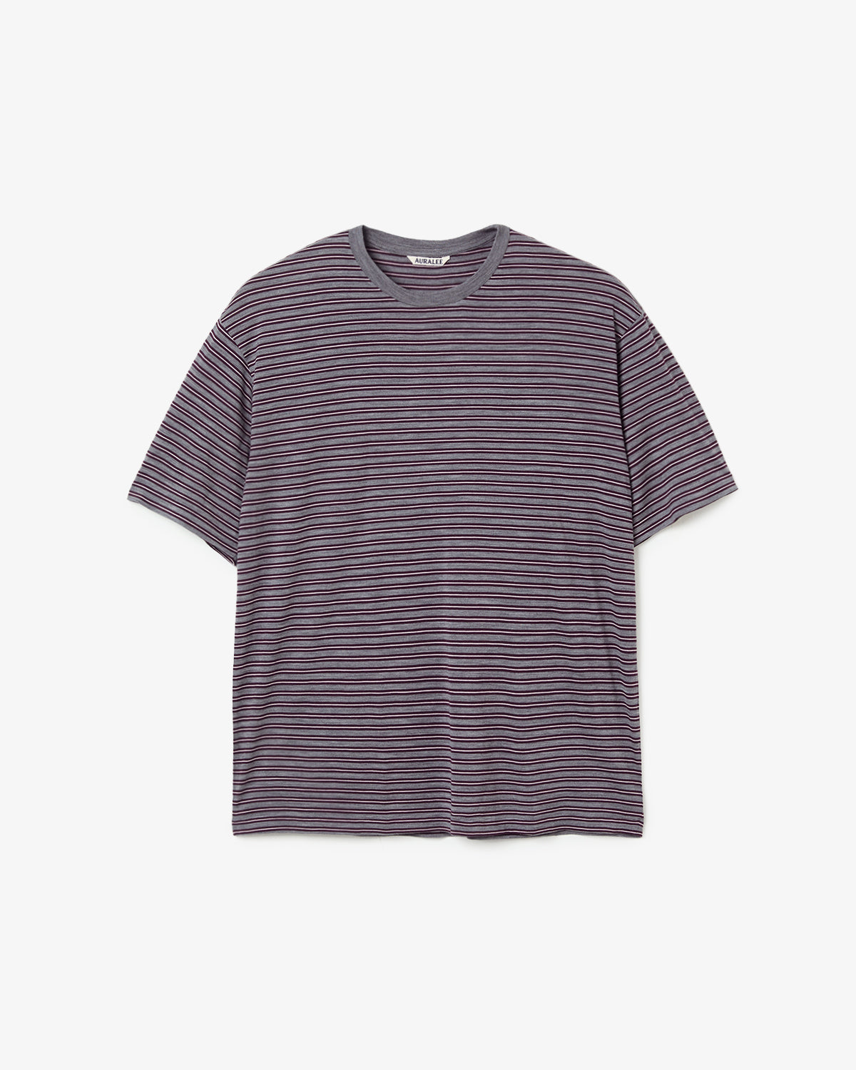 SOFT SMOOTH WOOL STRIPE JERSEY TEE