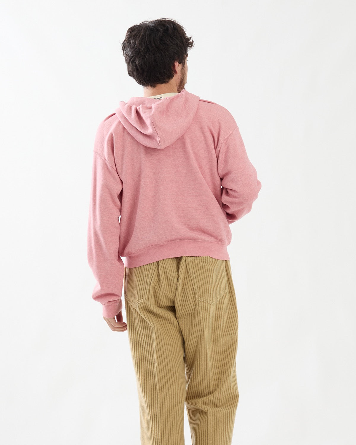 HIGH-TWIST COMPACT SWEAT ZIP PARKER
