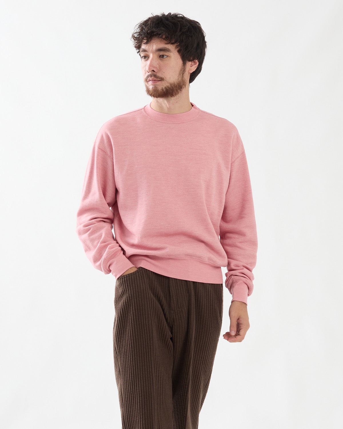 HIGH-TWIST COMPACT SWEAT P/O