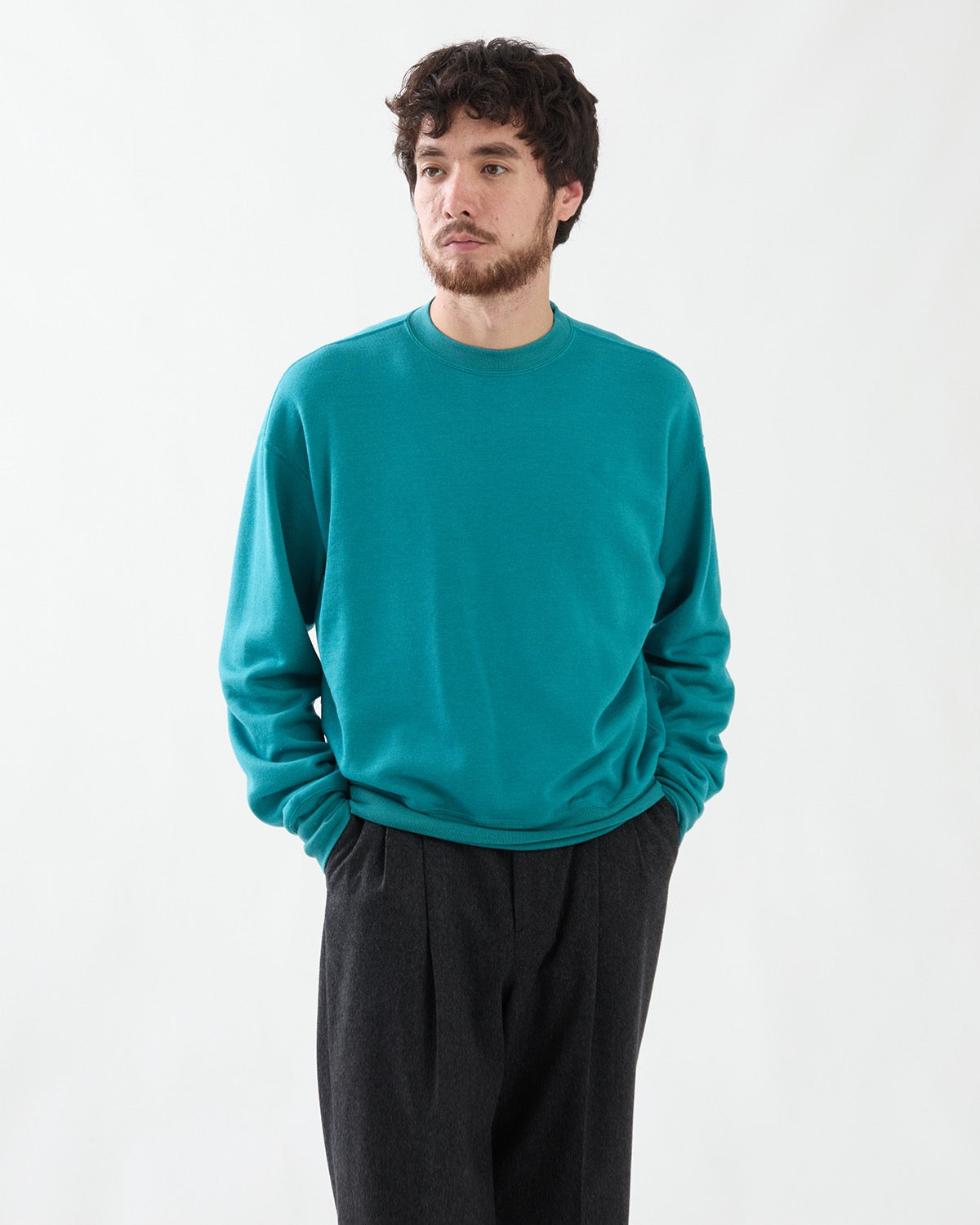 HIGH-TWIST COMPACT SWEAT P/O