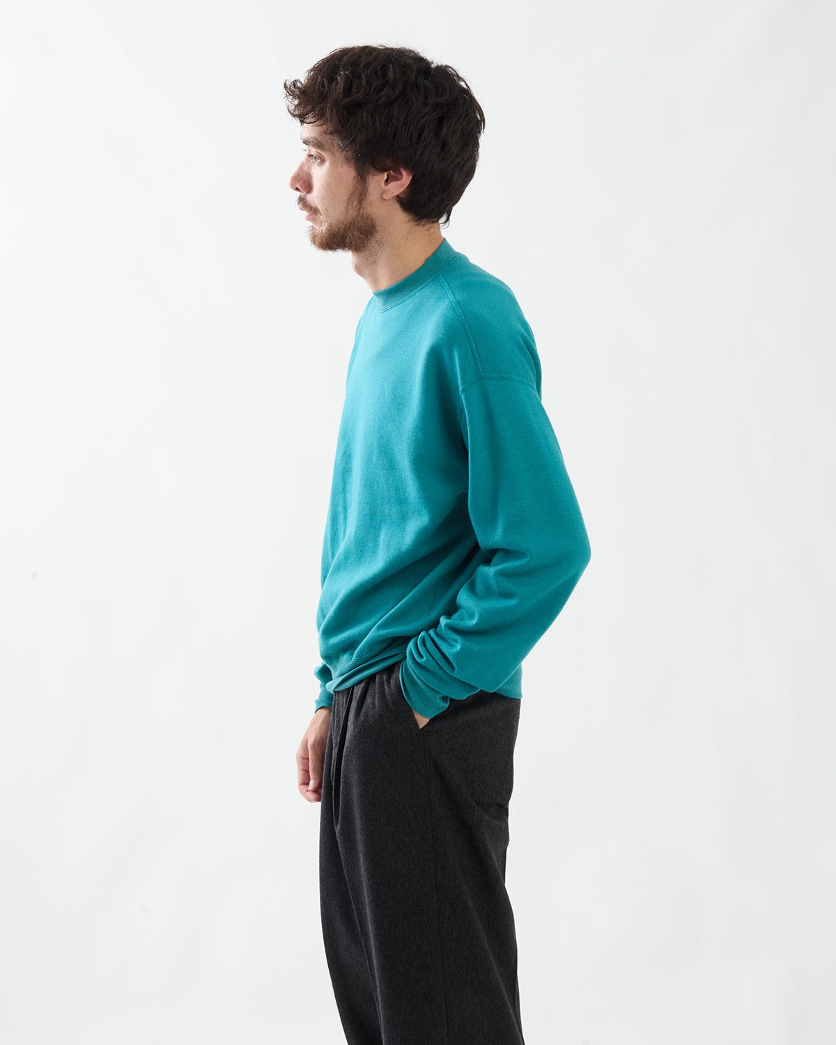 HIGH-TWIST COMPACT SWEAT P/O
