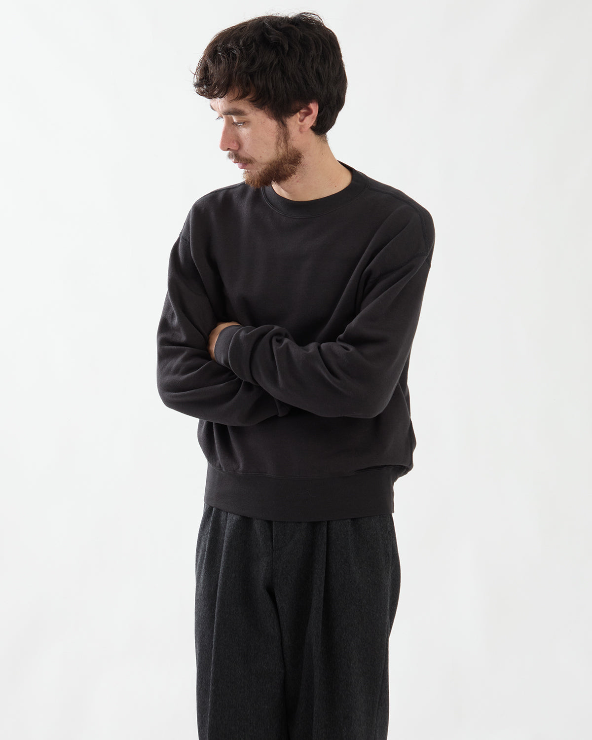 HIGH-TWIST COMPACT SWEAT P/O