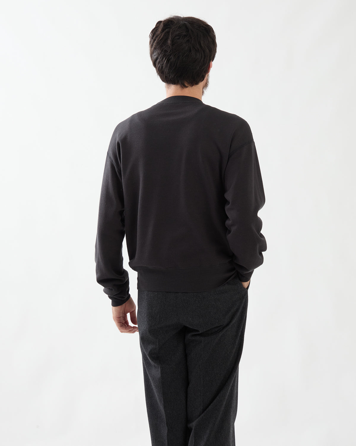 HIGH-TWIST COMPACT SWEAT P/O