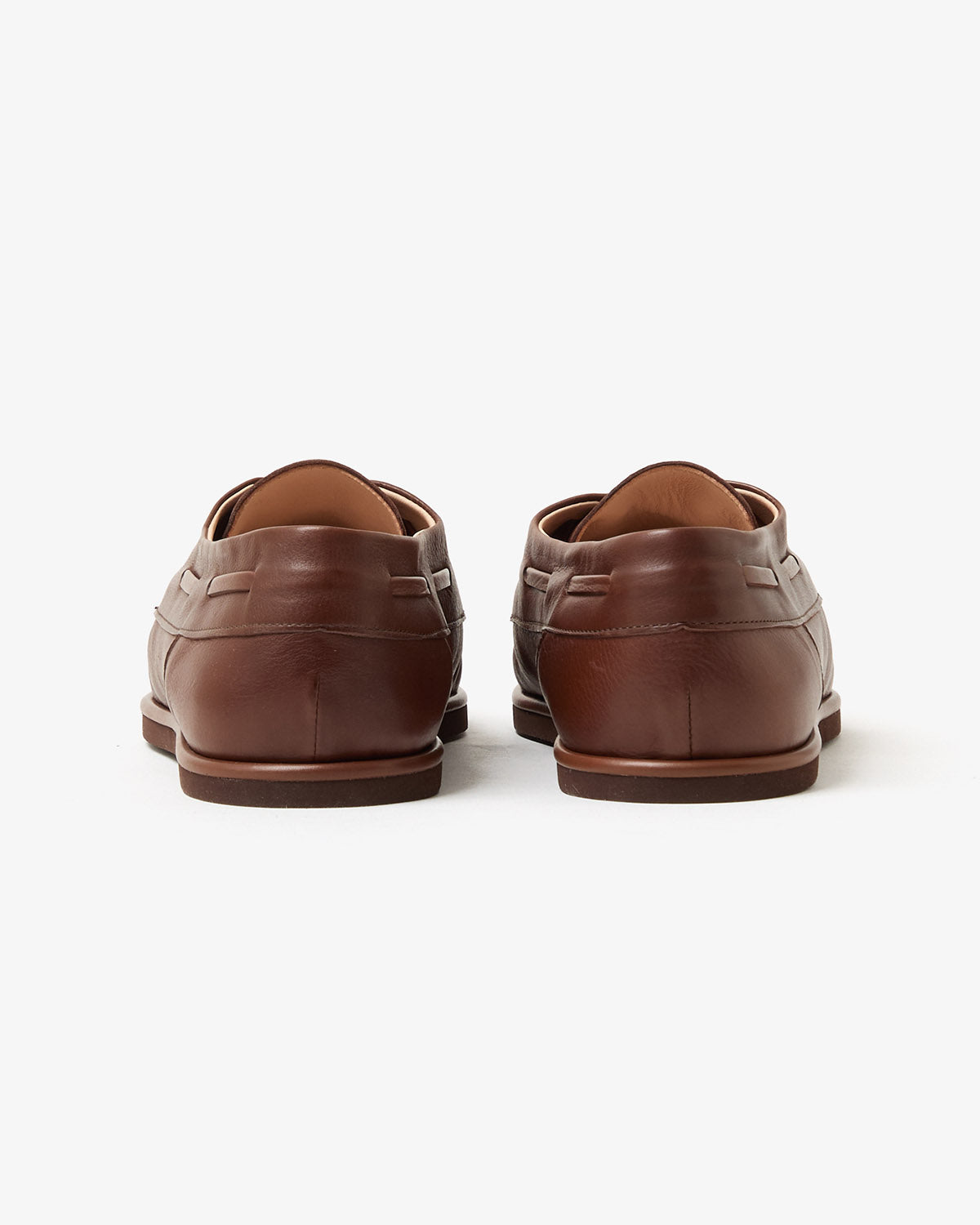 SOFT LEATHER DECK SHOES