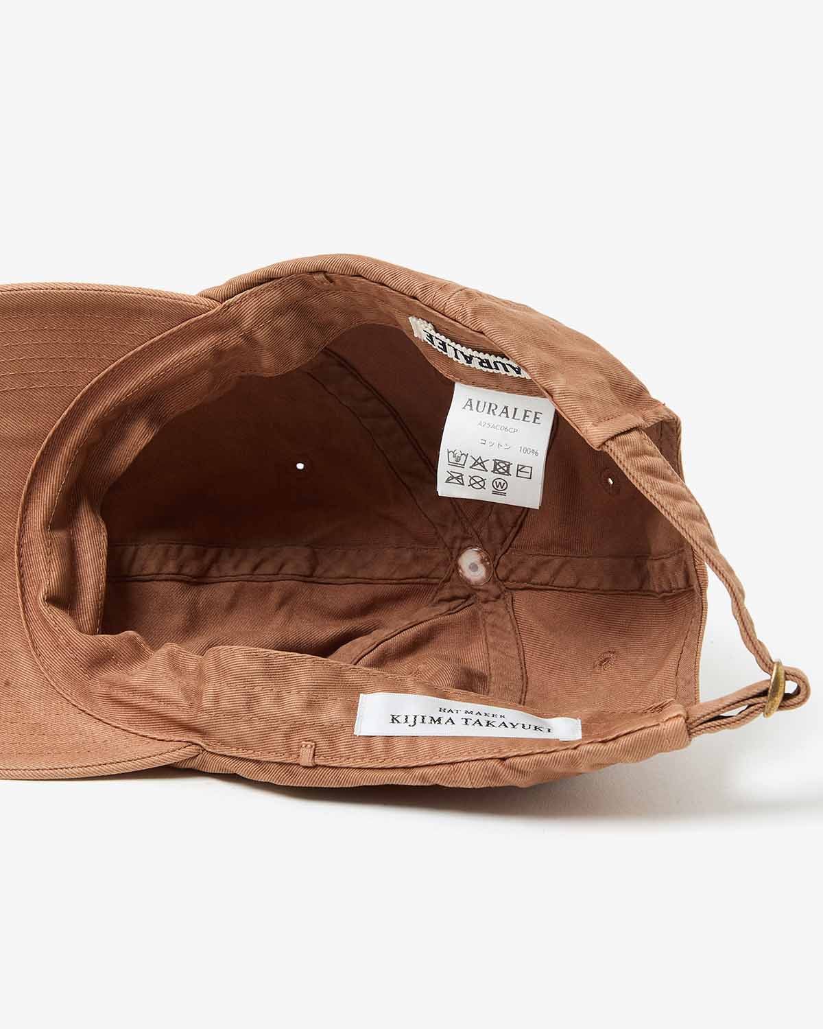 PRODUCT DYED FINX CHINO CAP MADE BY KIJIMATAKAYUKI