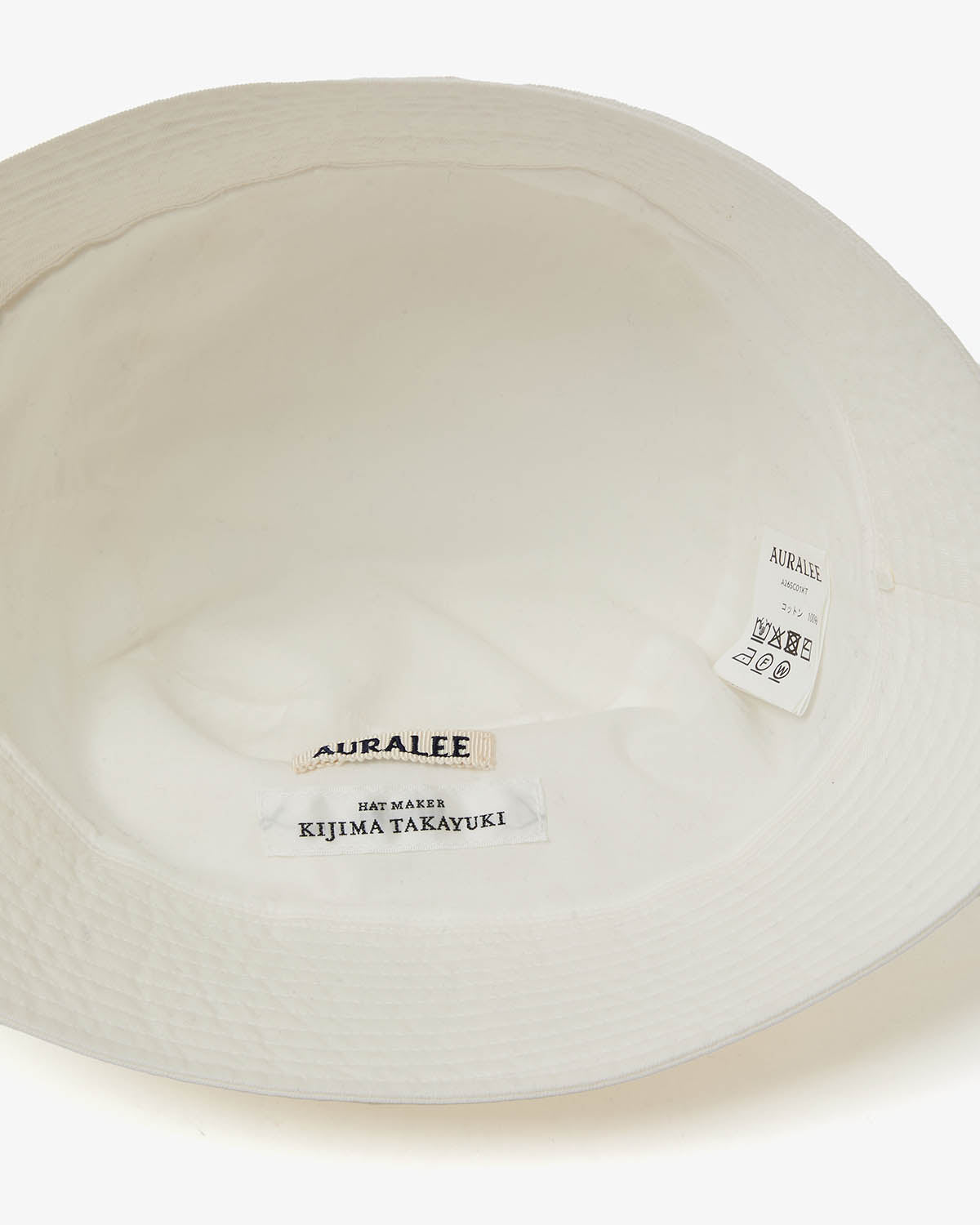 GARMENT-DYED FINX CHINO BUCKET HAT MADE BY KIJIMA TAKAYUKI