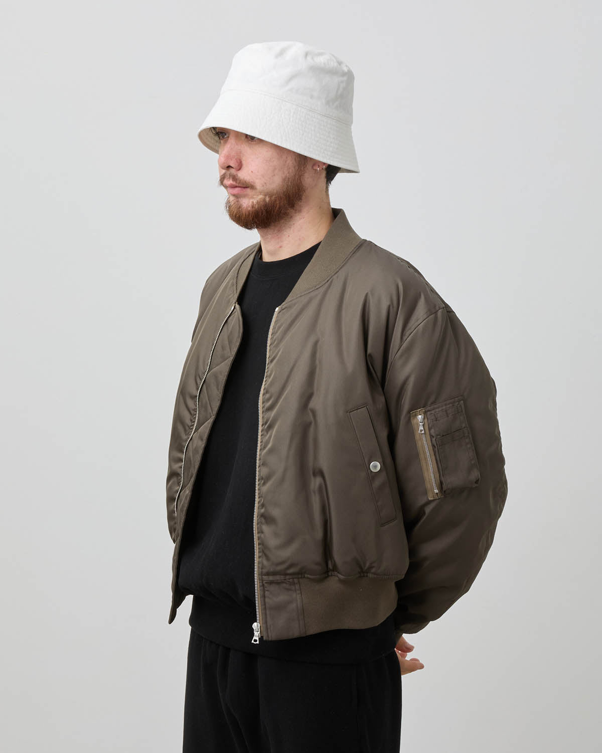 GARMENT-DYED FINX CHINO BUCKET HAT MADE BY KIJIMA TAKAYUKI