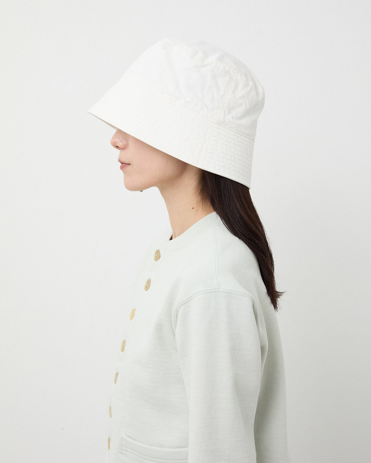 GARMENT-DYED FINX CHINO BUCKET HAT MADE BY KIJIMA TAKAYUKI