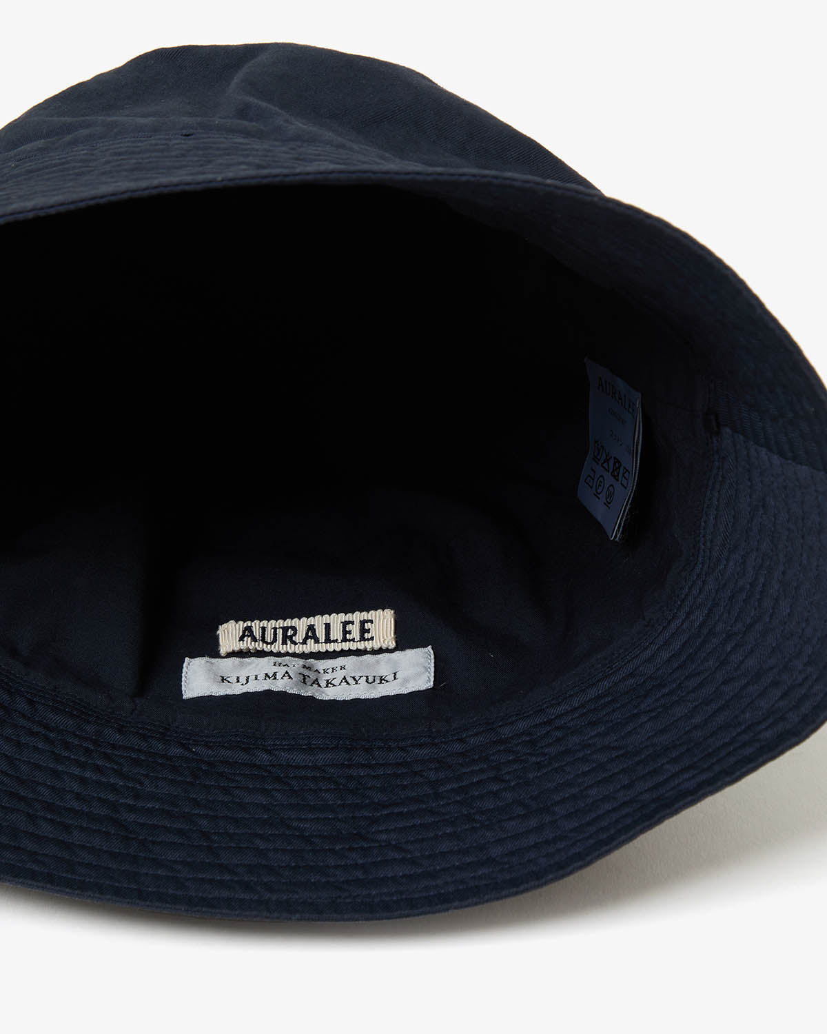 GARMENT-DYED FINX CHINO BUCKET HAT MADE BY KIJIMA TAKAYUKI