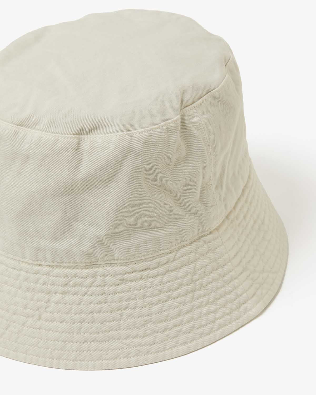GARMENT-DYED FINX CHINO BUCKET HAT MADE BY KIJIMA TAKAYUKI