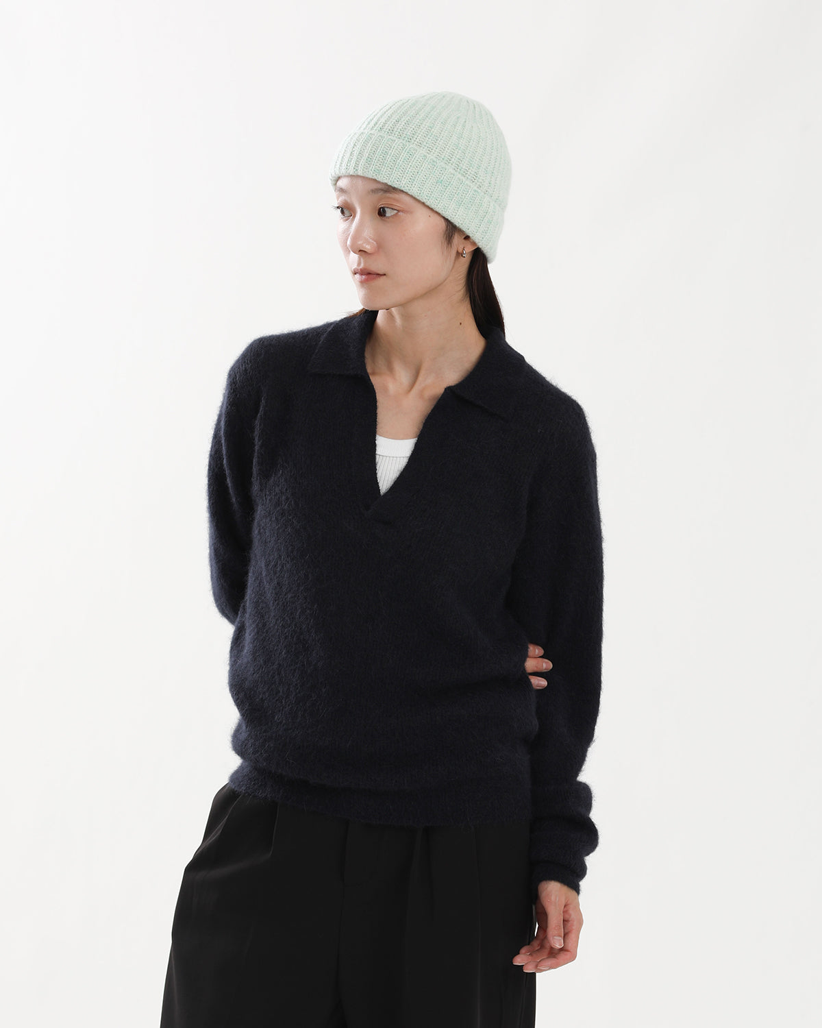 CASHMERE NEP KNIT CAP