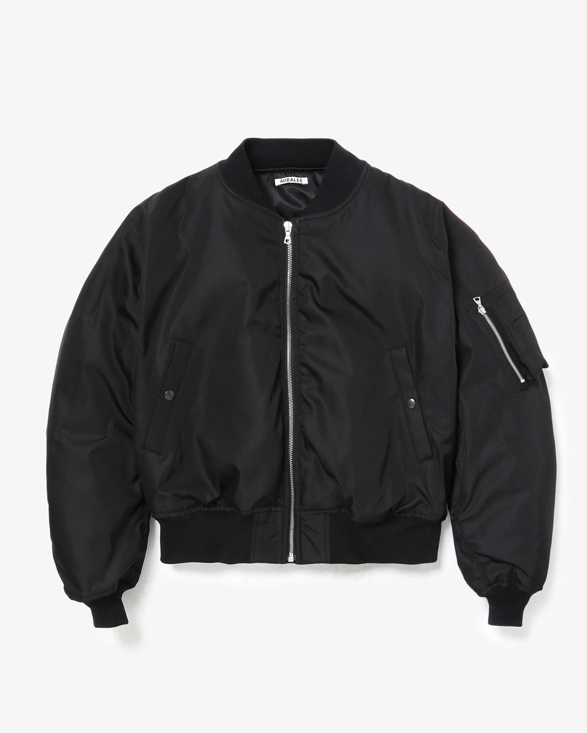 HIGH DENSITY SILK TWILL FLIGHT BLOUSON