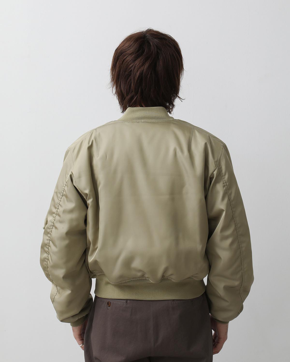 HIGH DENSITY SILK TWILL FLIGHT BLOUSON