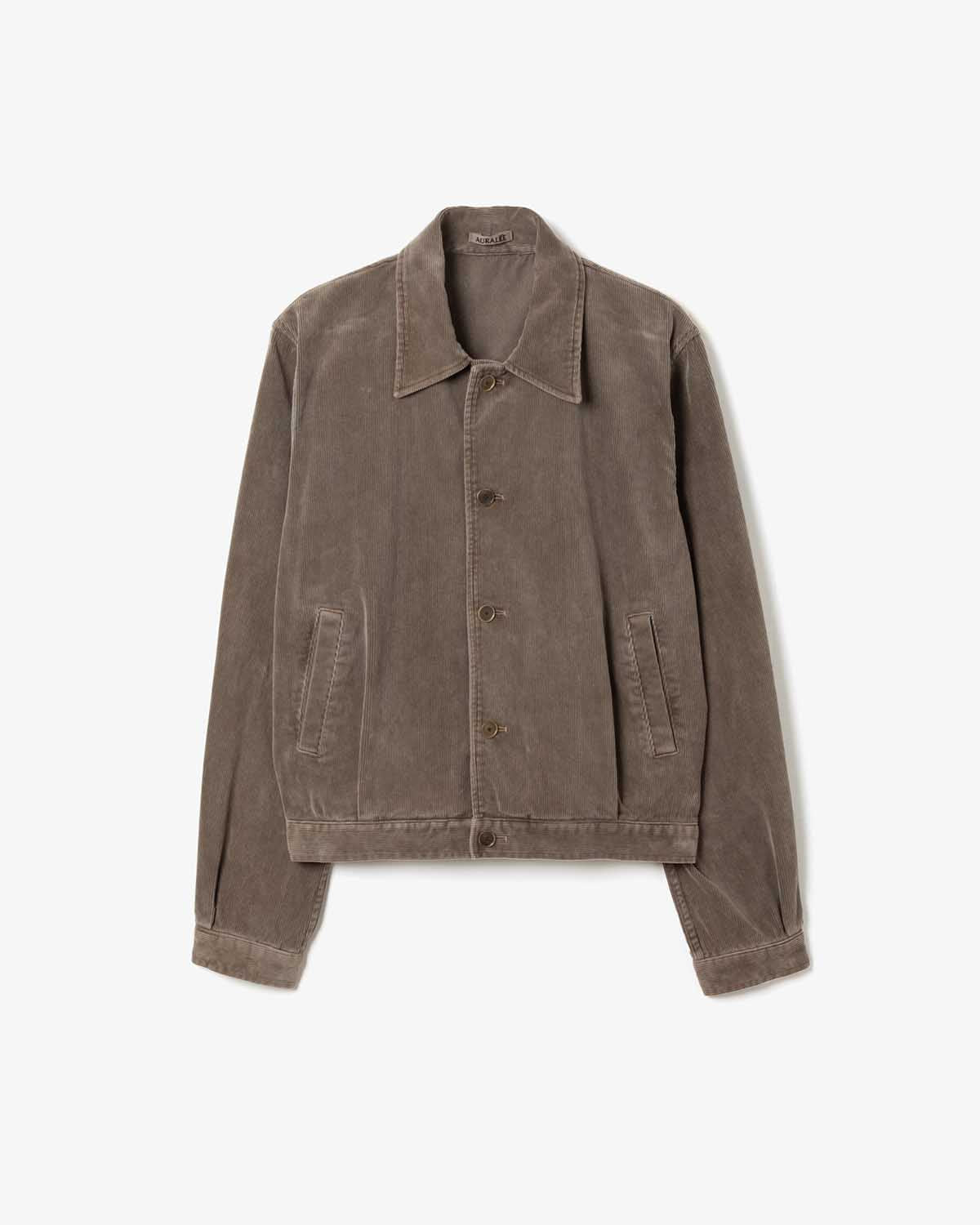 PIGMENT DYED FINX CORDUROY BLOUSON