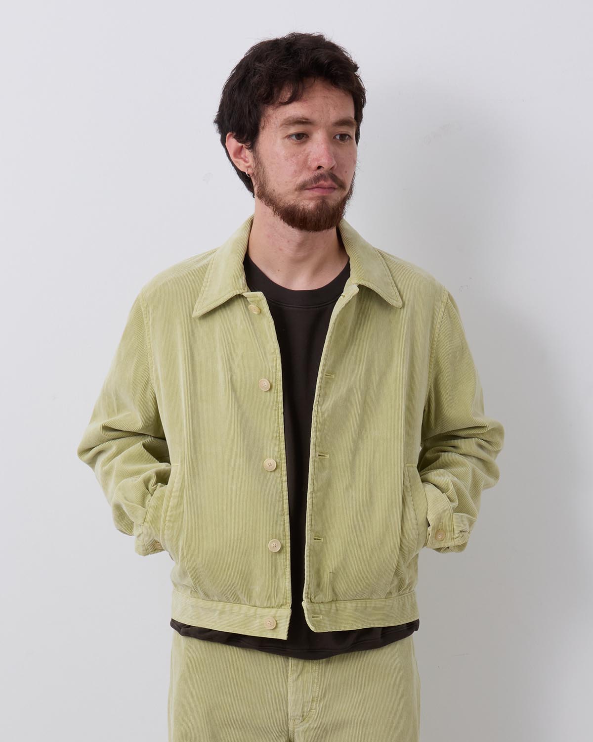 PIGMENT DYED FINX CORDUROY BLOUSON