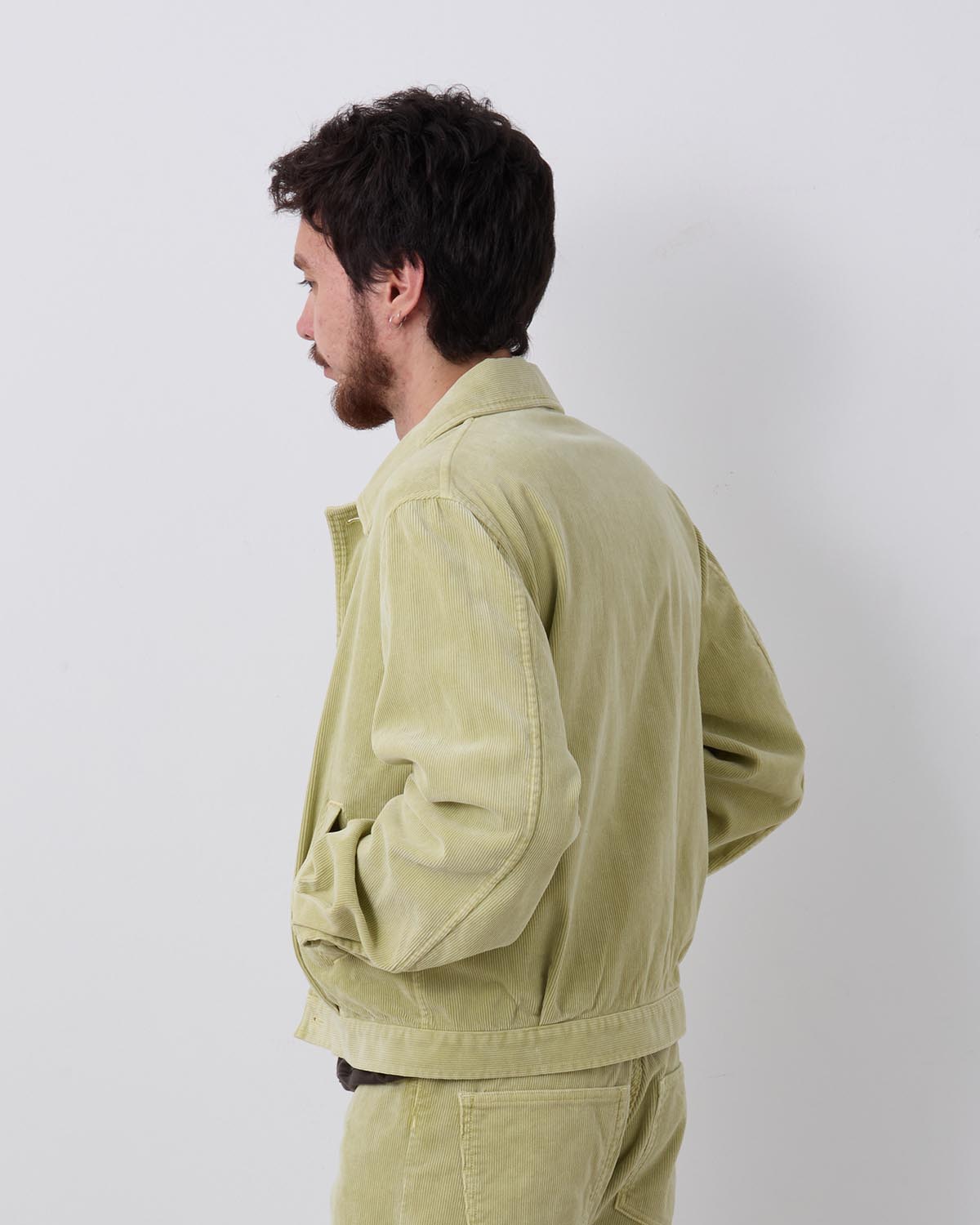 PIGMENT DYED FINX CORDUROY BLOUSON