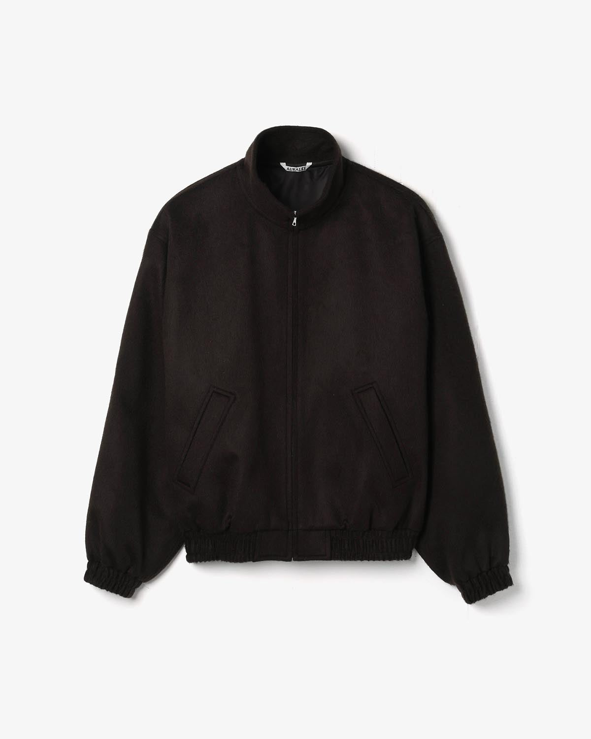 BABY CAMEL FLANNEL ZIP BLOUSON