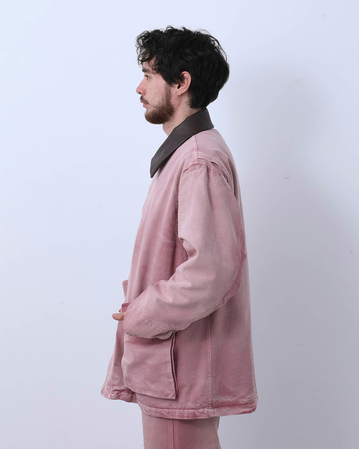 PRODUCT DYED ORGANIC COTTON DUCK BLOUSON