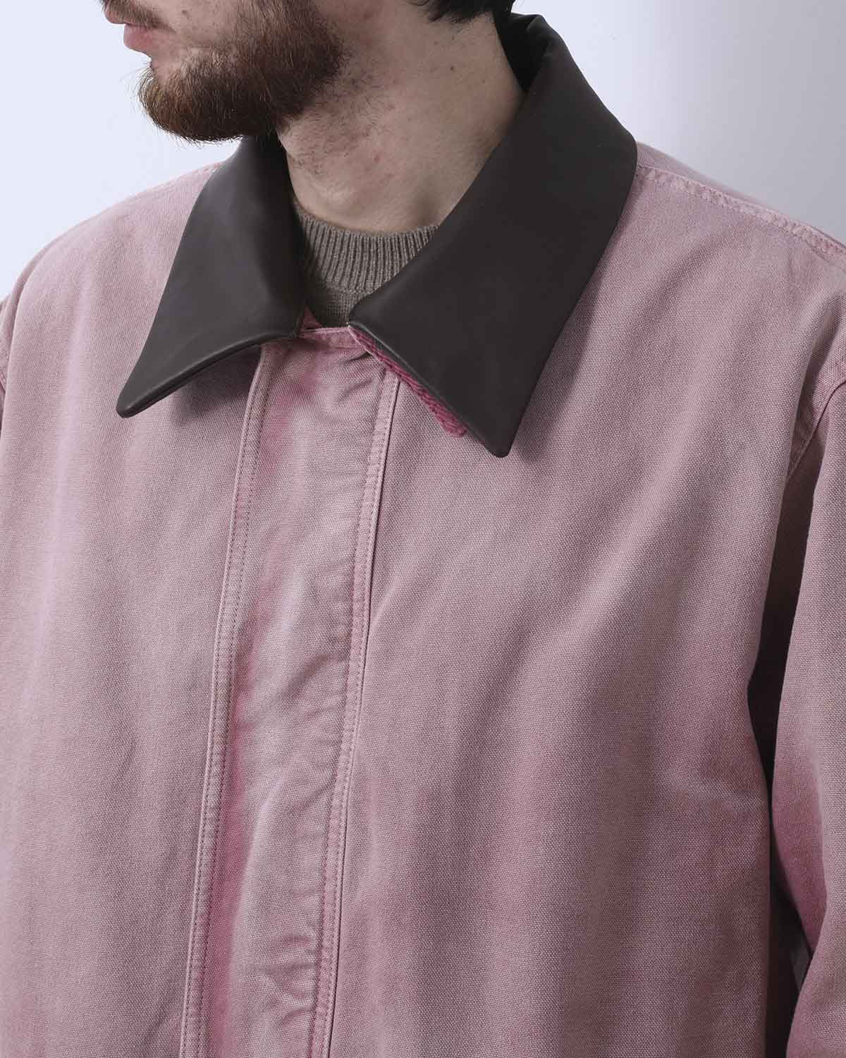 PRODUCT DYED ORGANIC COTTON DUCK BLOUSON