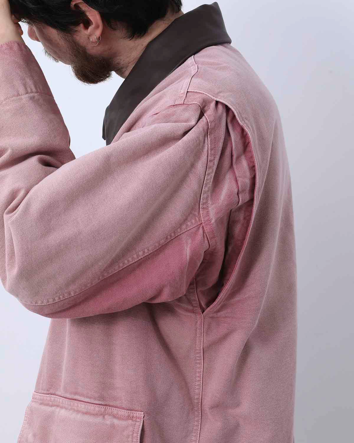 PRODUCT DYED ORGANIC COTTON DUCK BLOUSON