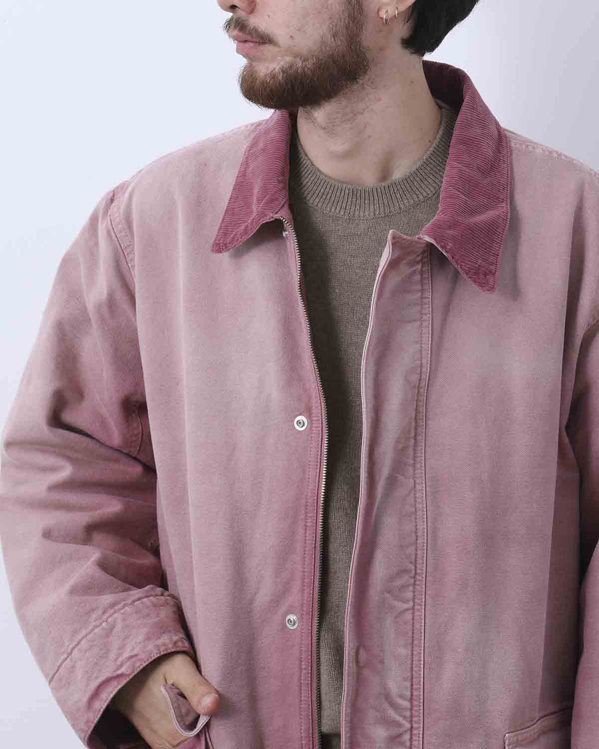 PRODUCT DYED ORGANIC COTTON DUCK BLOUSON