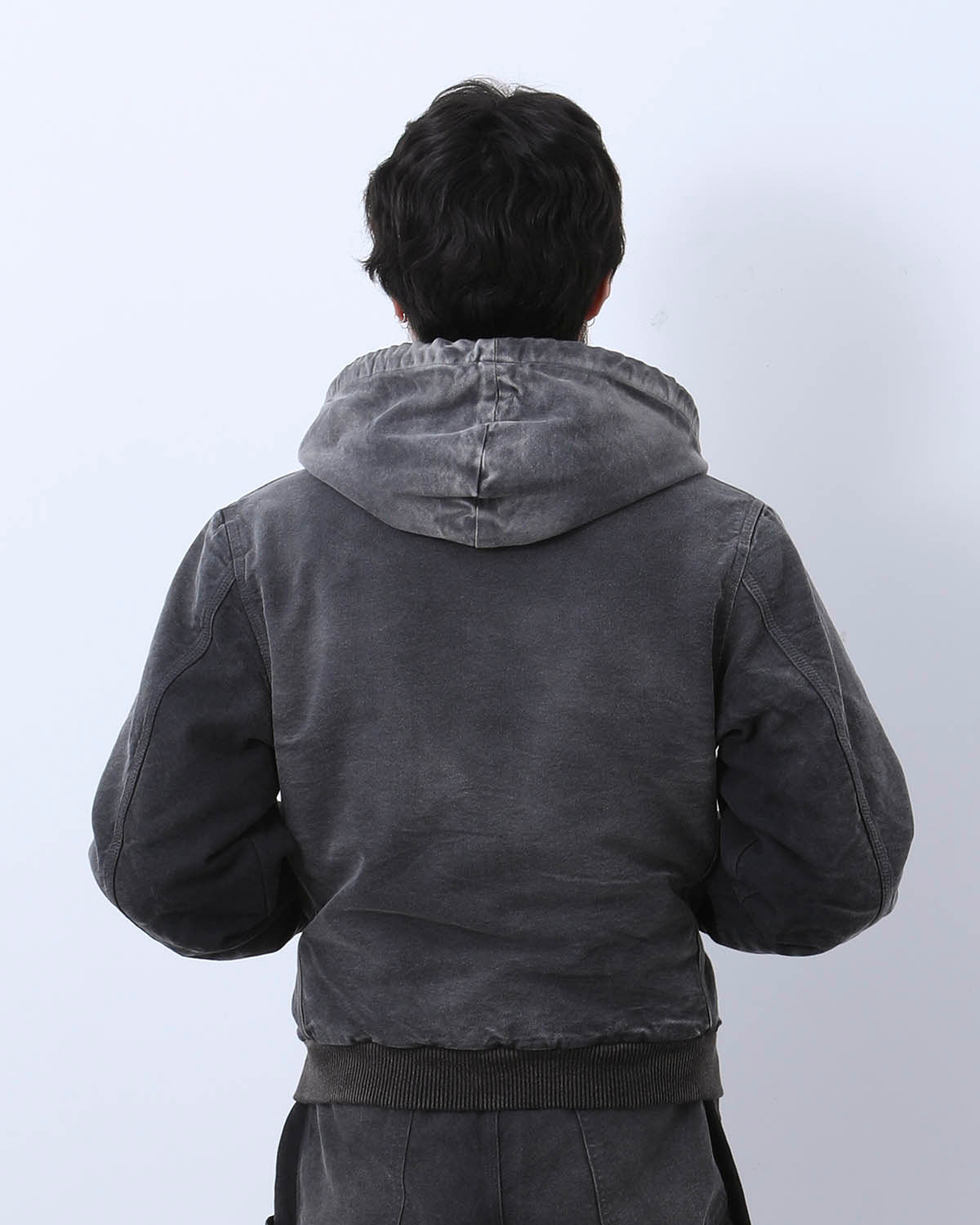 PRODUCT DYED ORGANIC COTTON DUCK SHORT ZIP PARKA