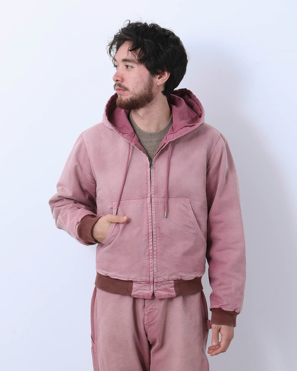 PRODUCT DYED ORGANIC COTTON DUCK SHORT ZIP PARKA