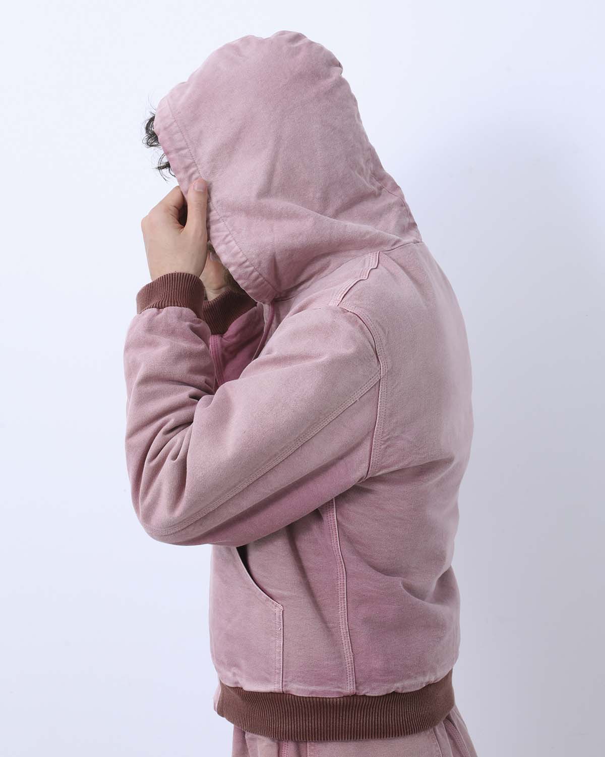 PRODUCT DYED ORGANIC COTTON DUCK SHORT ZIP PARKA