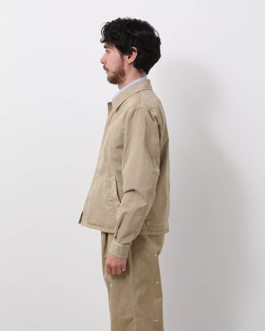 GARMENT-DYED FINX LIGHT CHINO BLOUSON – COVERCHORD