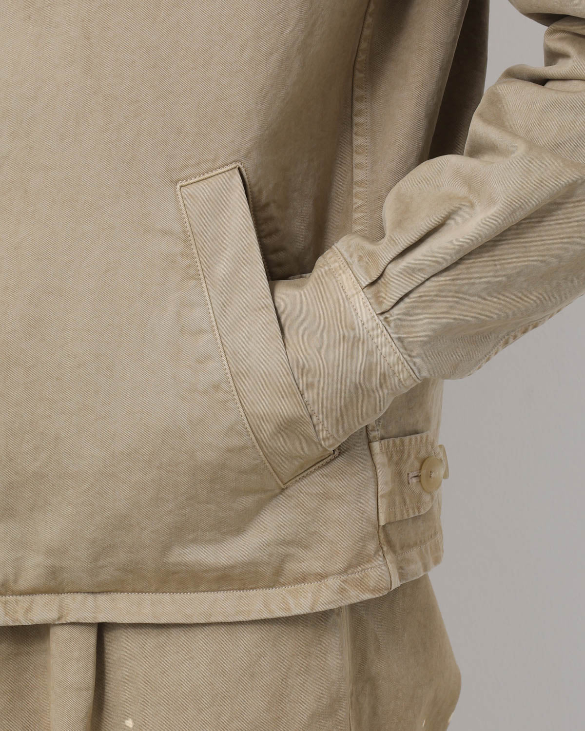 GARMENT-DYED FINX LIGHT CHINO BLOUSON