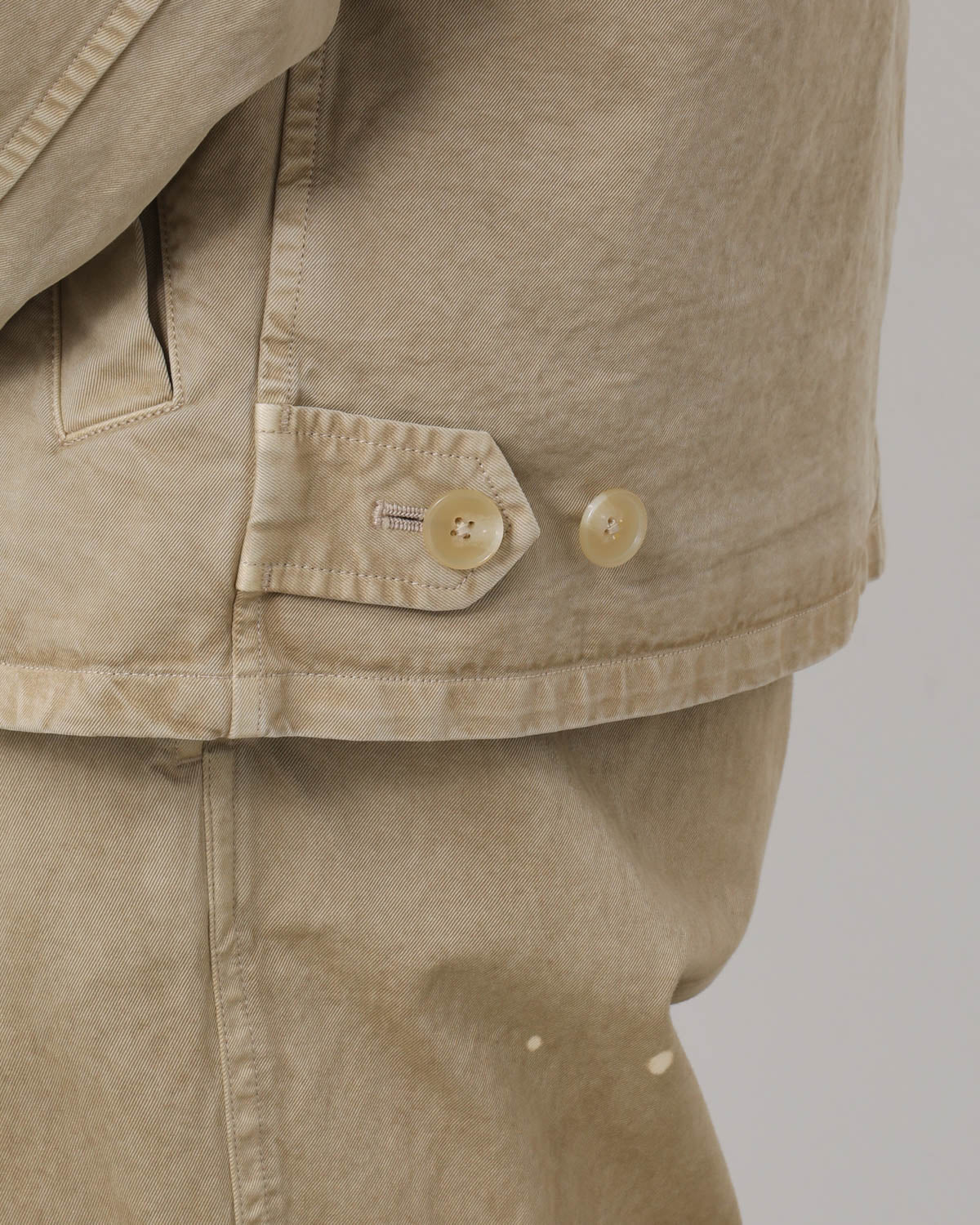 GARMENT-DYED FINX LIGHT CHINO BLOUSON