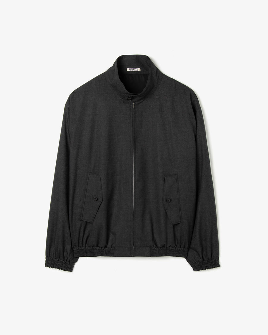 ULTRA FINE TROPICAL WOOL ZIP BLOUSON – COVERCHORD