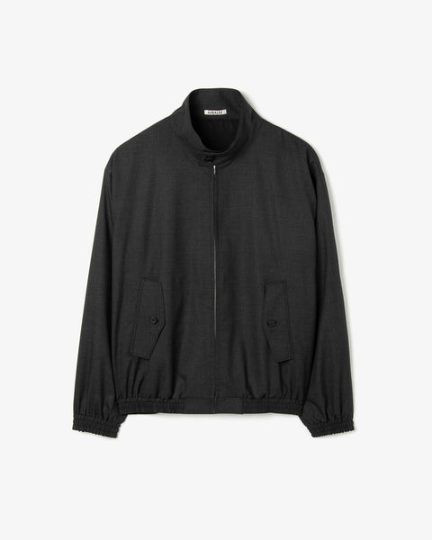 ULTRA FINE TROPICAL WOOL ZIP BLOUSON – COVERCHORD