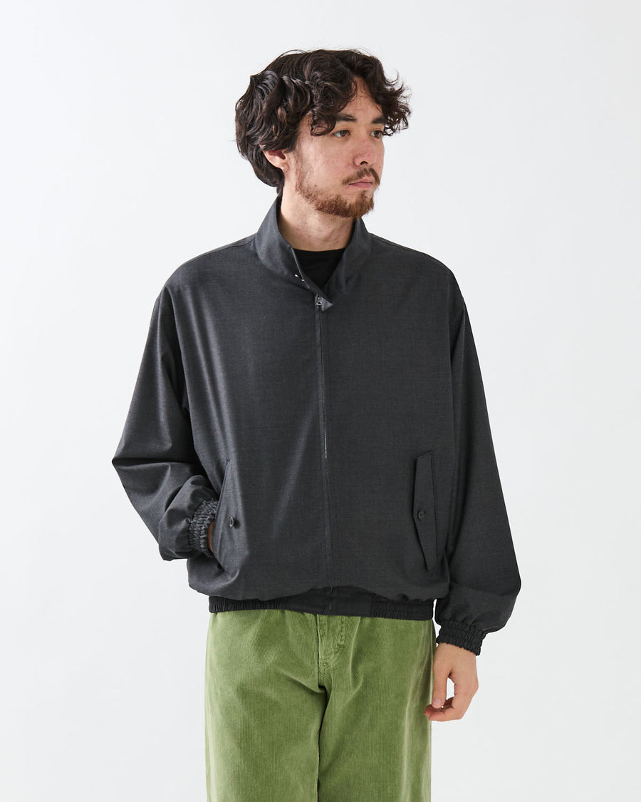 ULTRA FINE TROPICAL WOOL ZIP BLOUSON – COVERCHORD