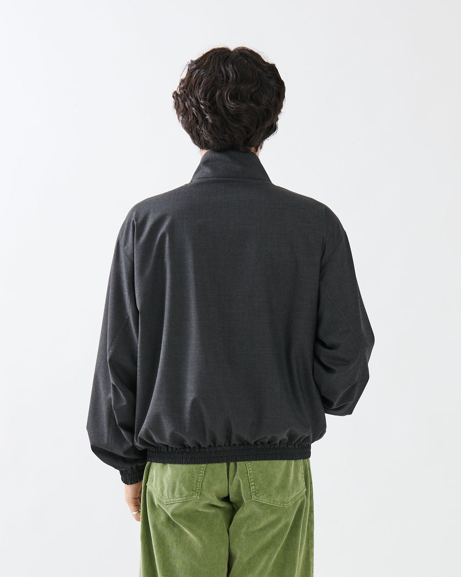 ULTRA FINE TROPICAL WOOL ZIP BLOUSON – COVERCHORD