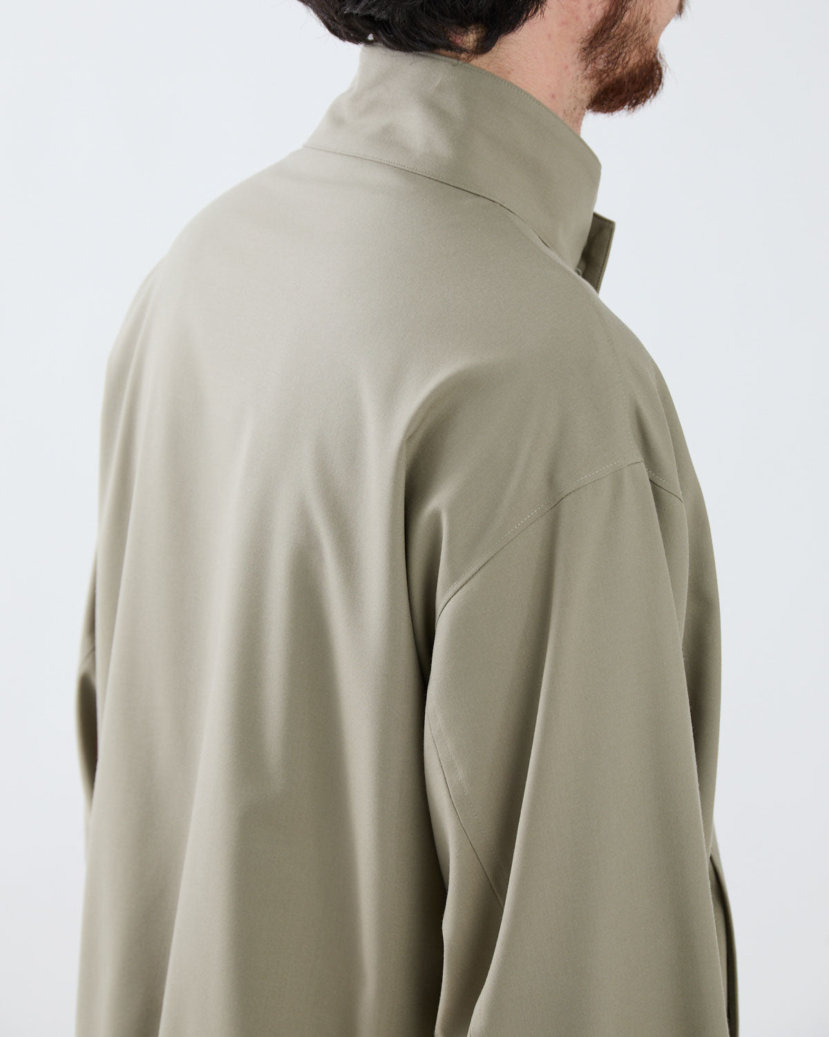 ULTRA FINE TROPICAL WOOL ZIP BLOUSON