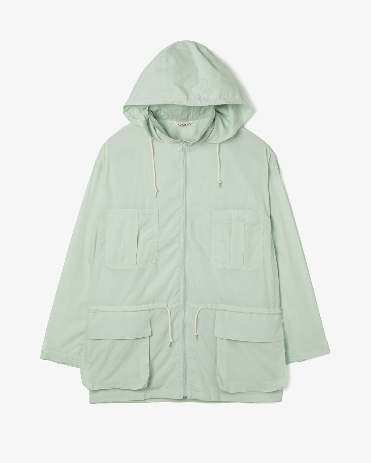 SUPER FINE COTTON LAWN HOODED BLOUSON