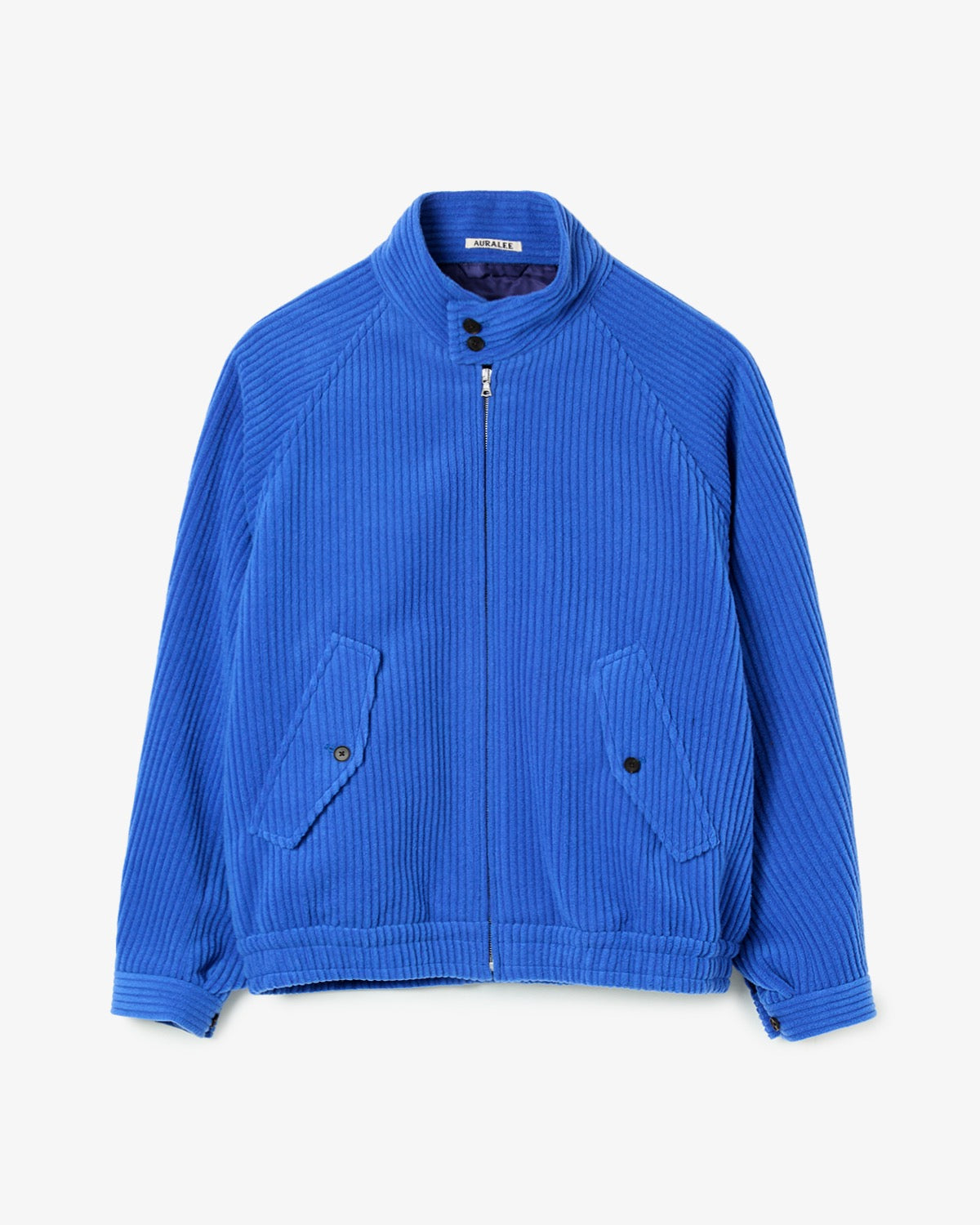 WOOL CASHMERE CORDUROY ZIP BLOUSON