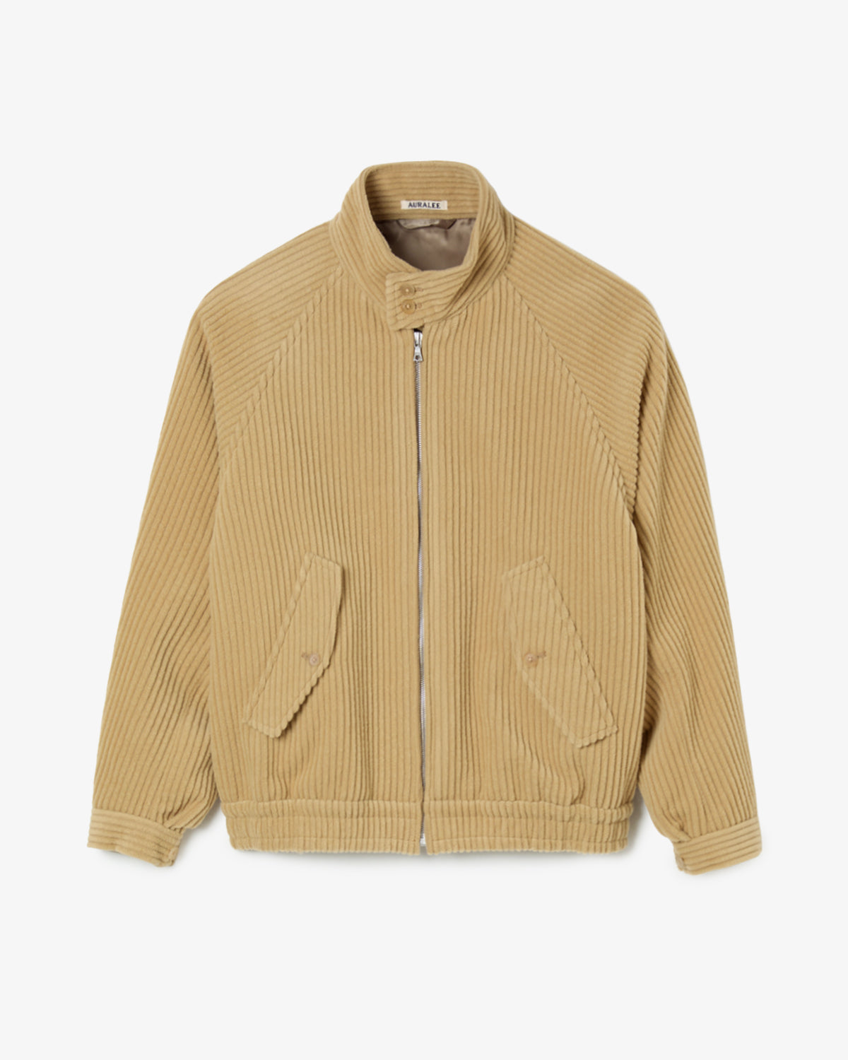 WOOL CASHMERE CORDUROY ZIP BLOUSON
