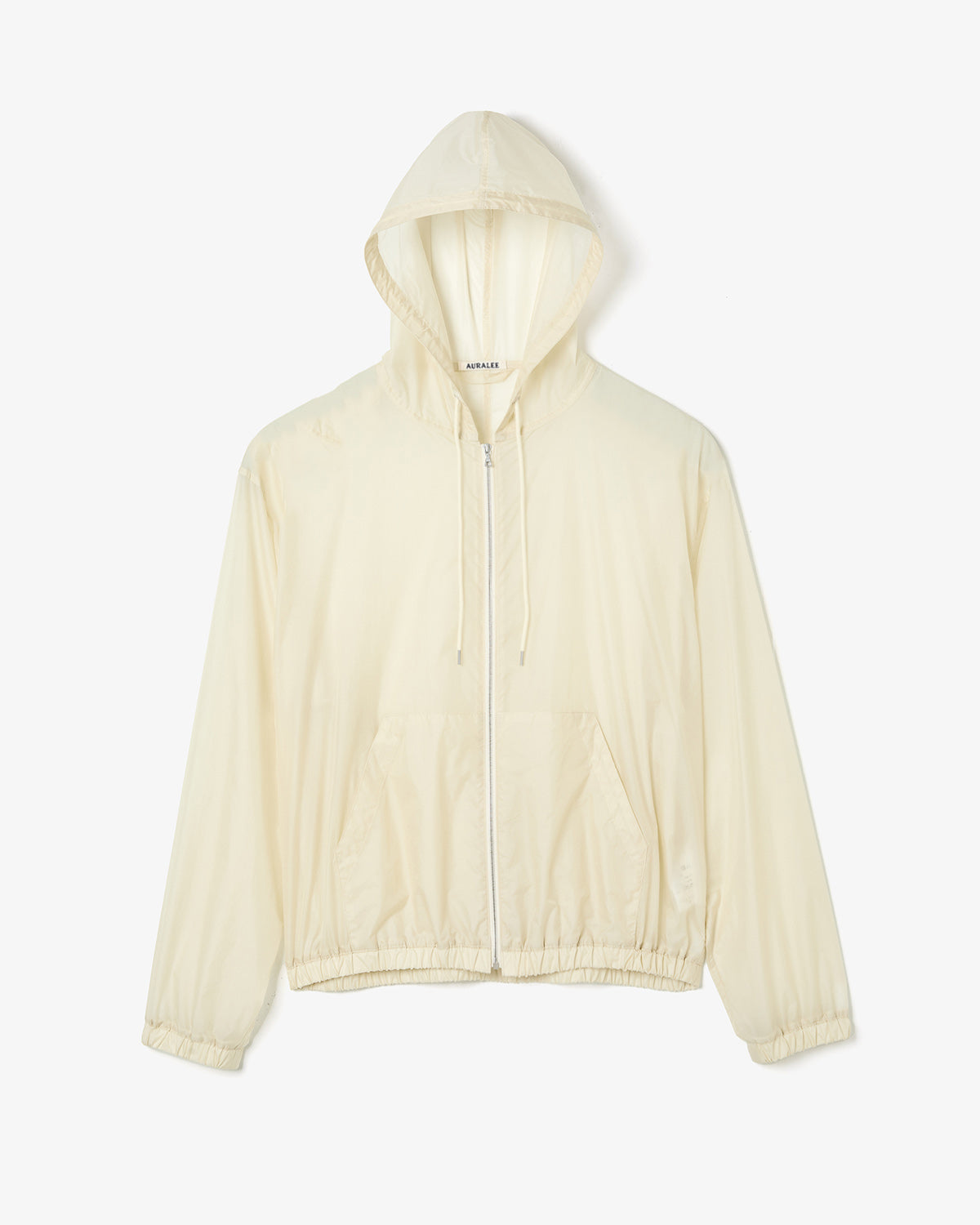SHEER NYLON RIPSTOP HOODED BLOUSON
