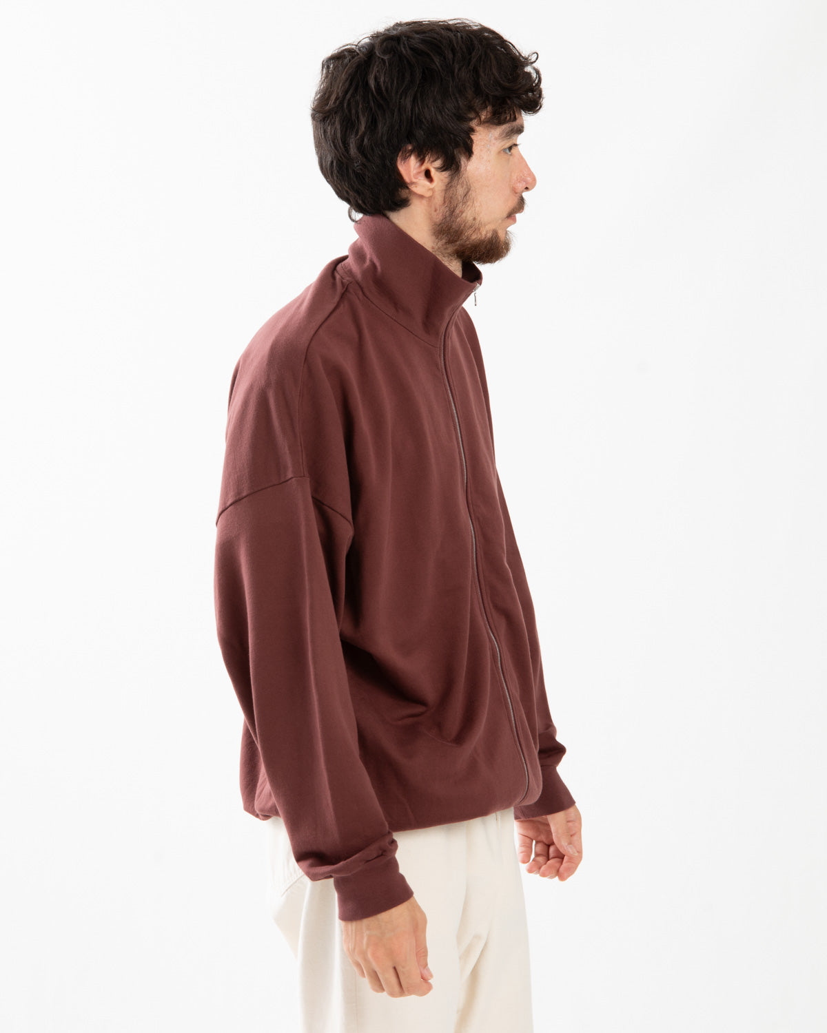 SUPER HIGH GAUGE SWEAT ZIP BLOUSON