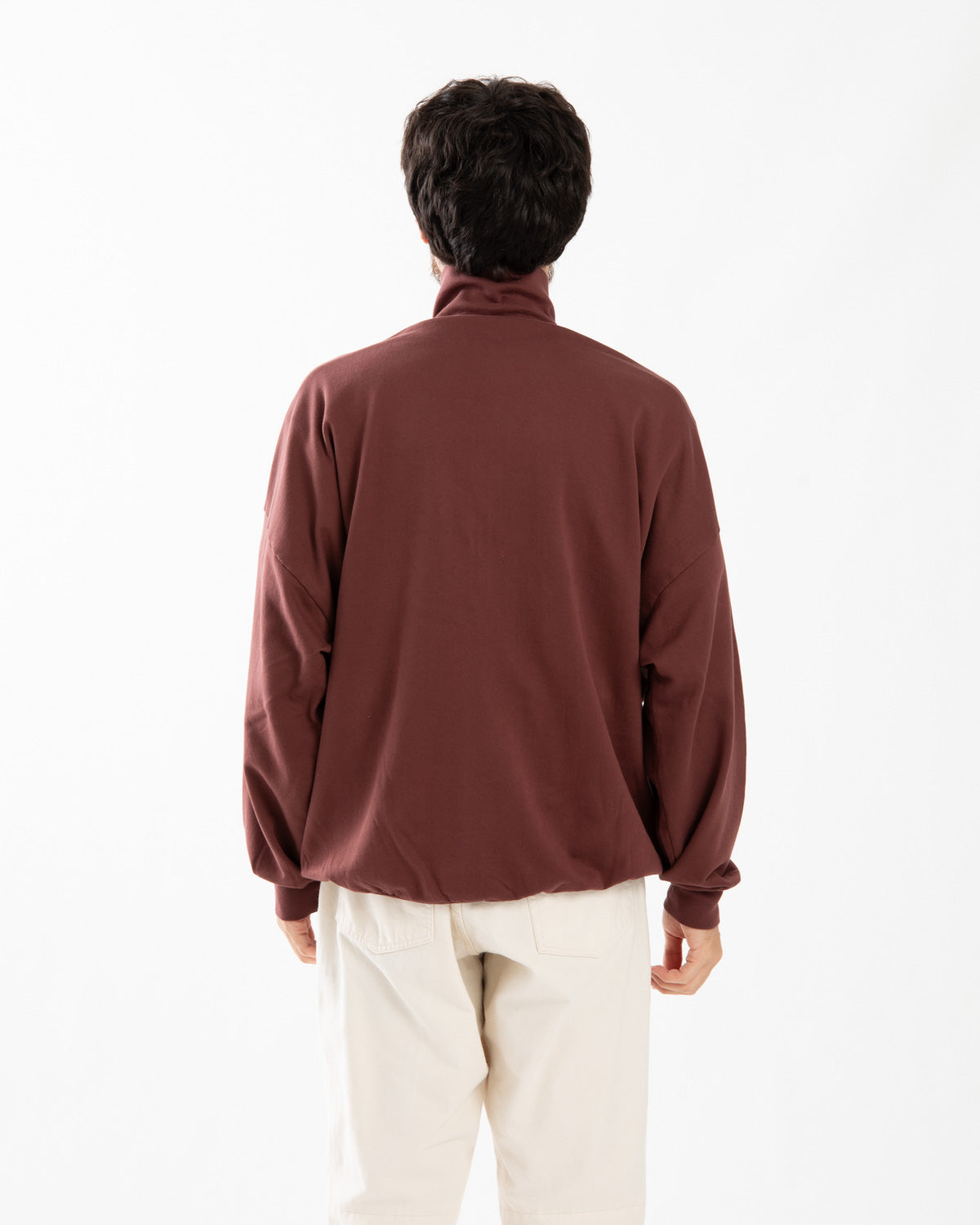 SUPER HIGH GAUGE SWEAT ZIP BLOUSON
