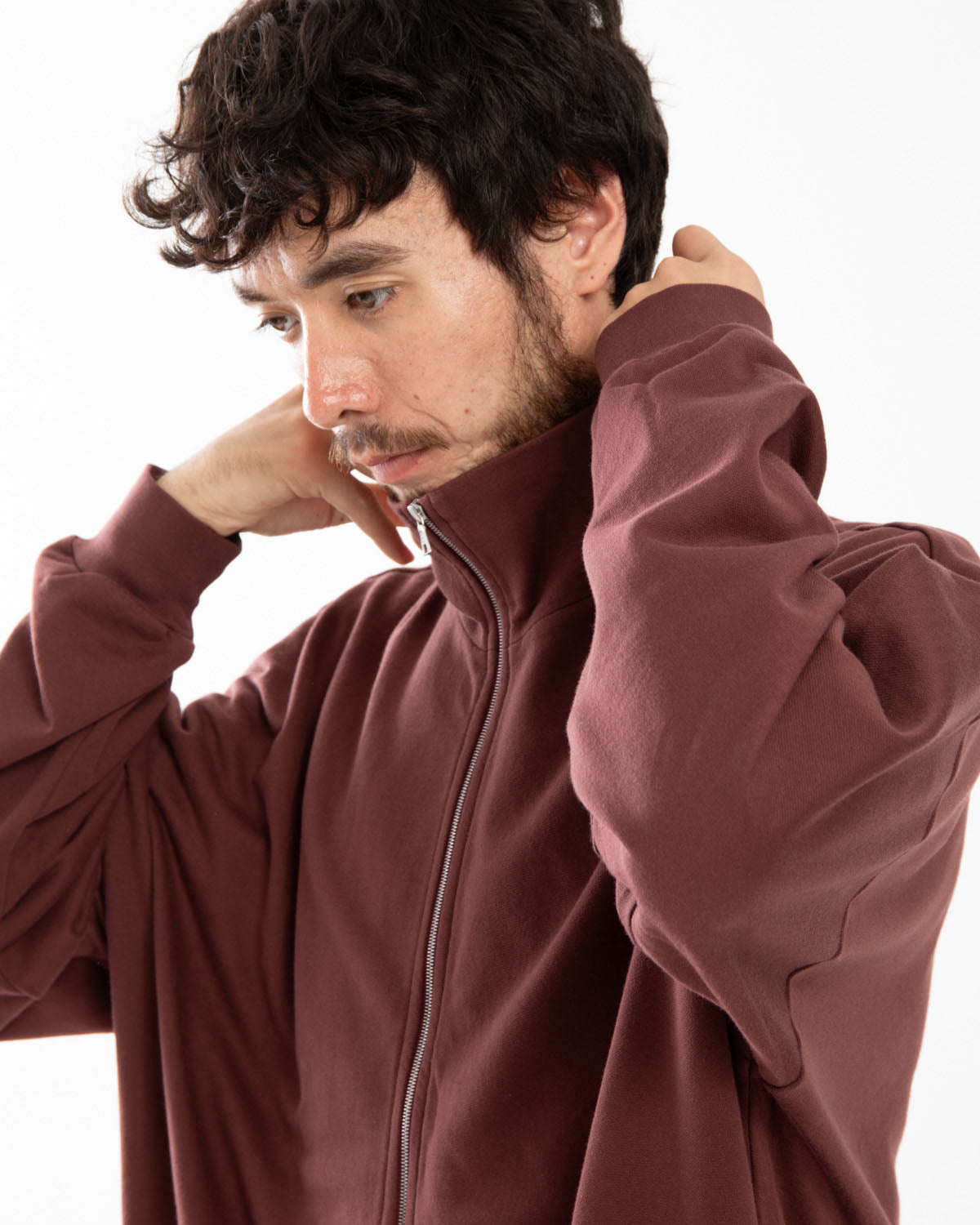 SUPER HIGH GAUGE SWEAT ZIP BLOUSON