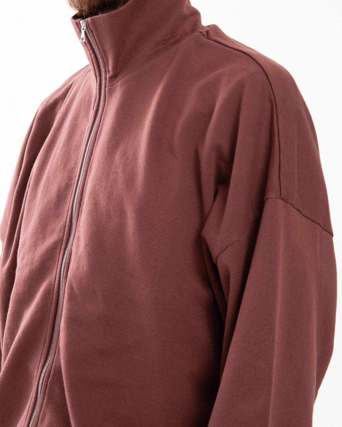 SUPER HIGH GAUGE SWEAT ZIP BLOUSON