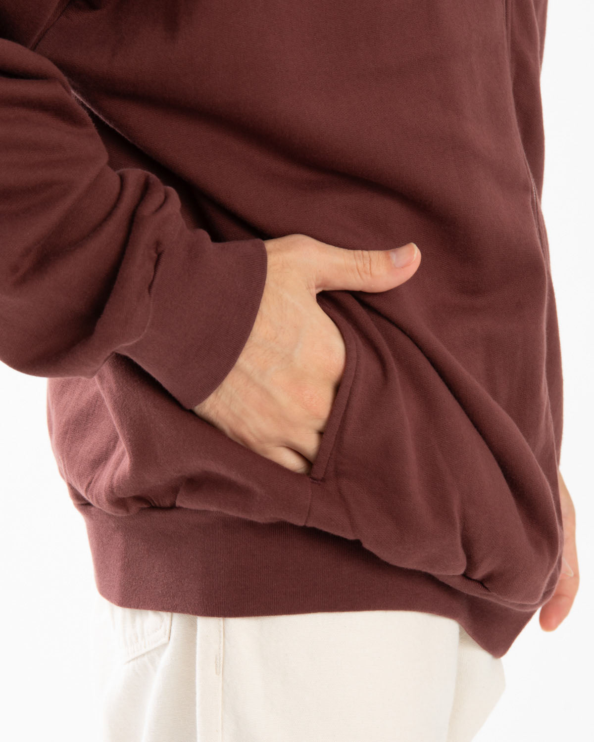 SUPER HIGH GAUGE SWEAT ZIP BLOUSON