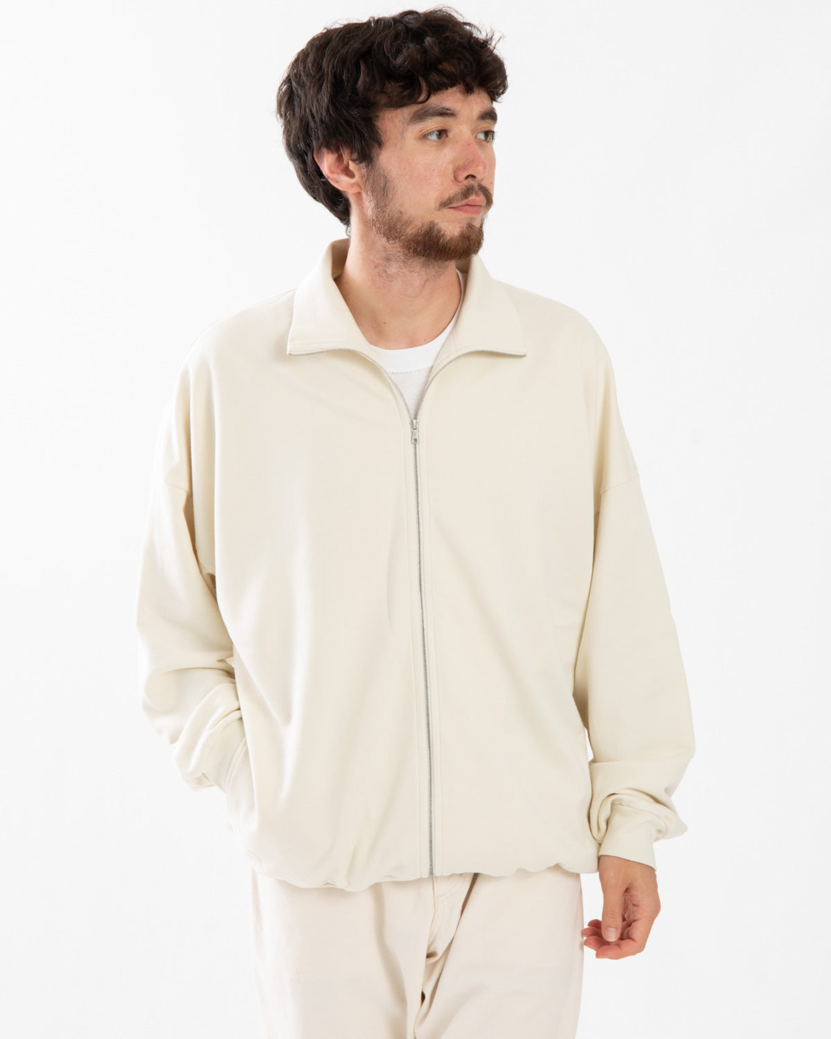 SUPER HIGH GAUGE SWEAT ZIP BLOUSON