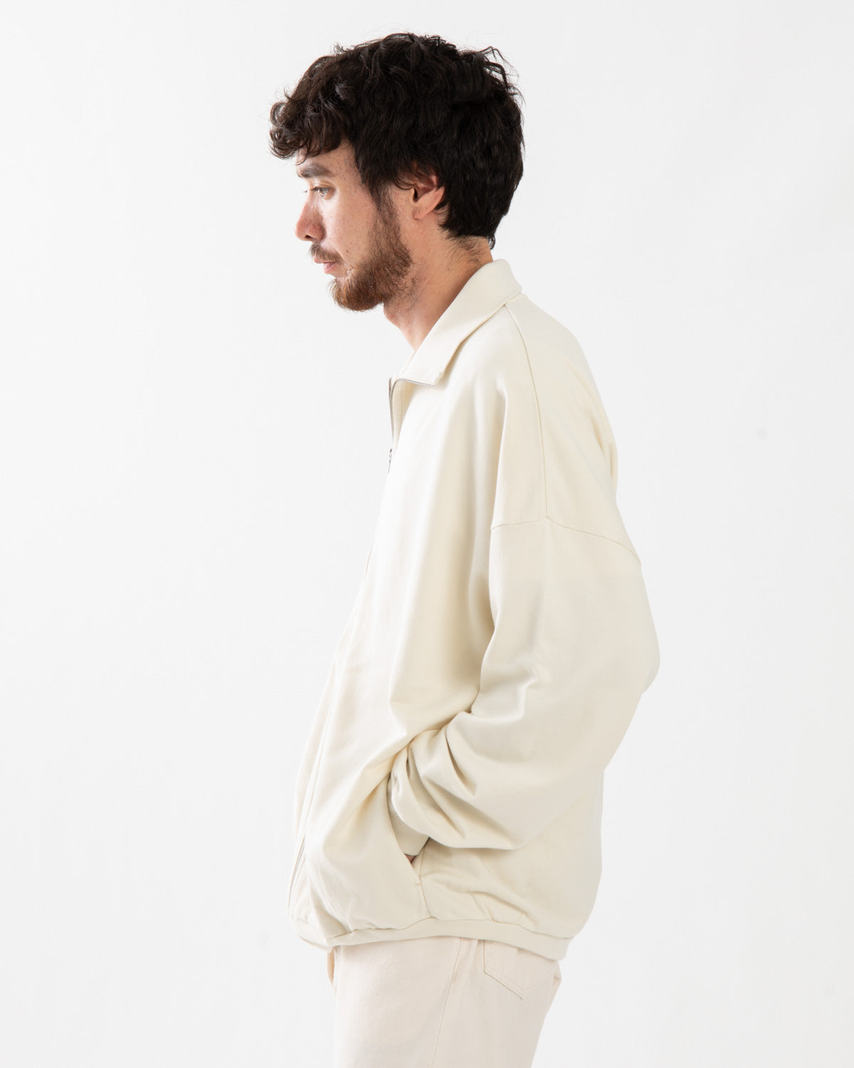 SUPER HIGH GAUGE SWEAT ZIP BLOUSON