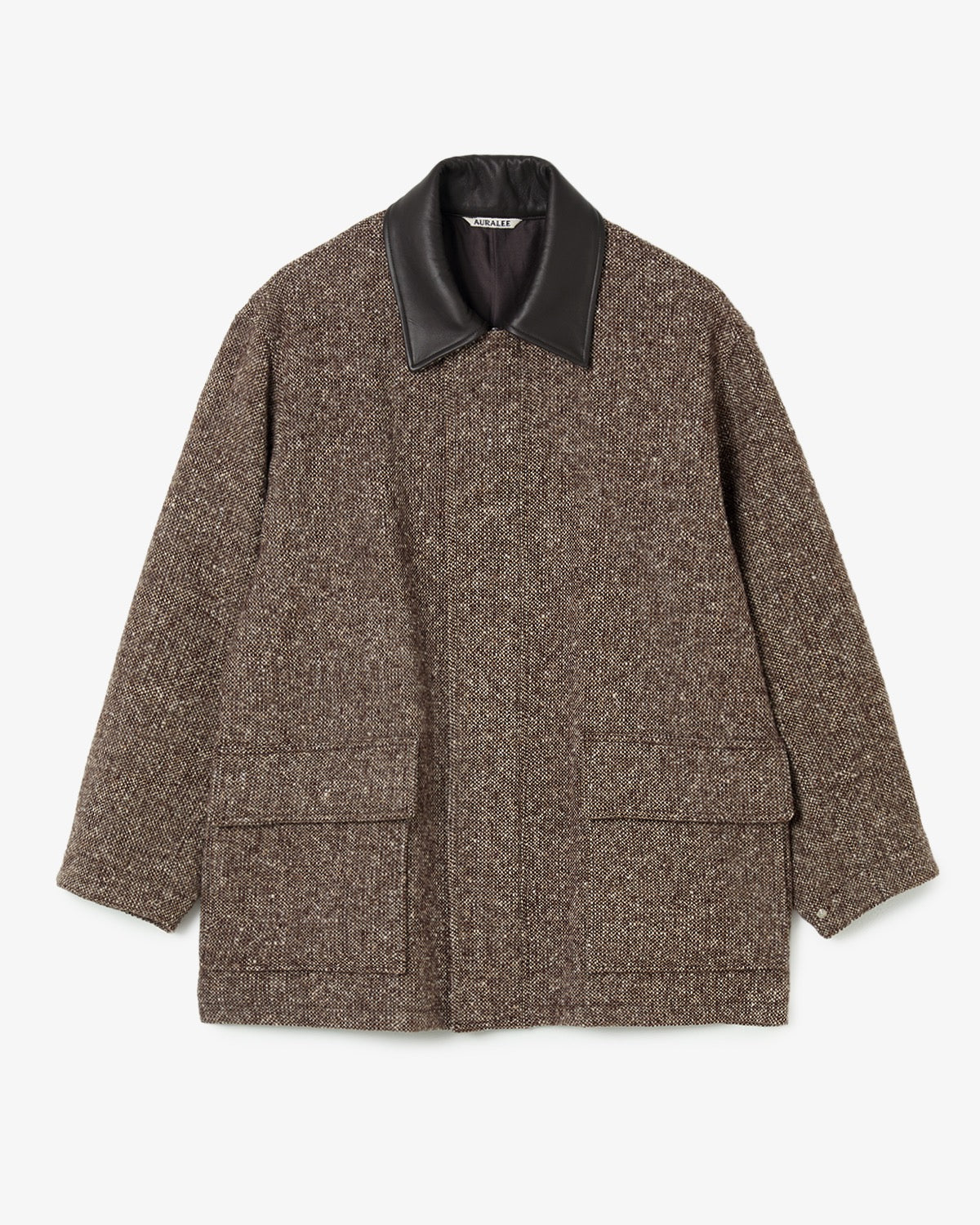 HOMESPUN TWEED ZIP BLOUSON