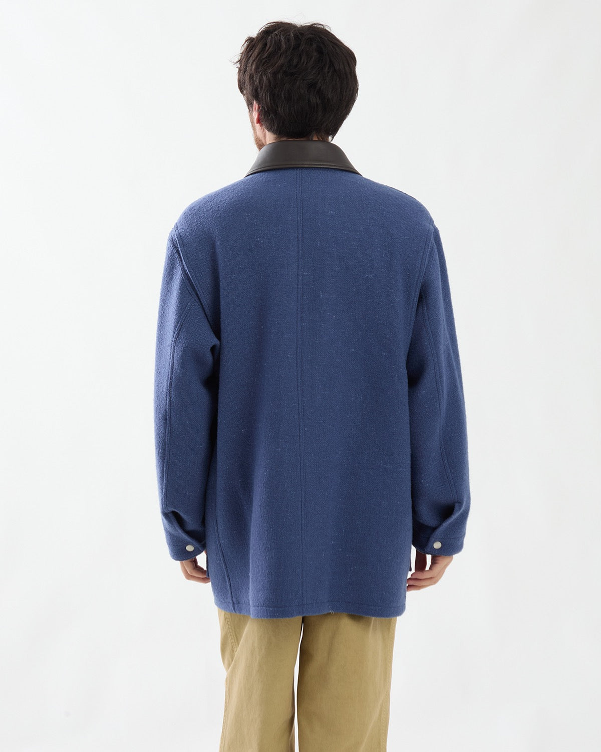 HOMESPUN TWEED ZIP BLOUSON