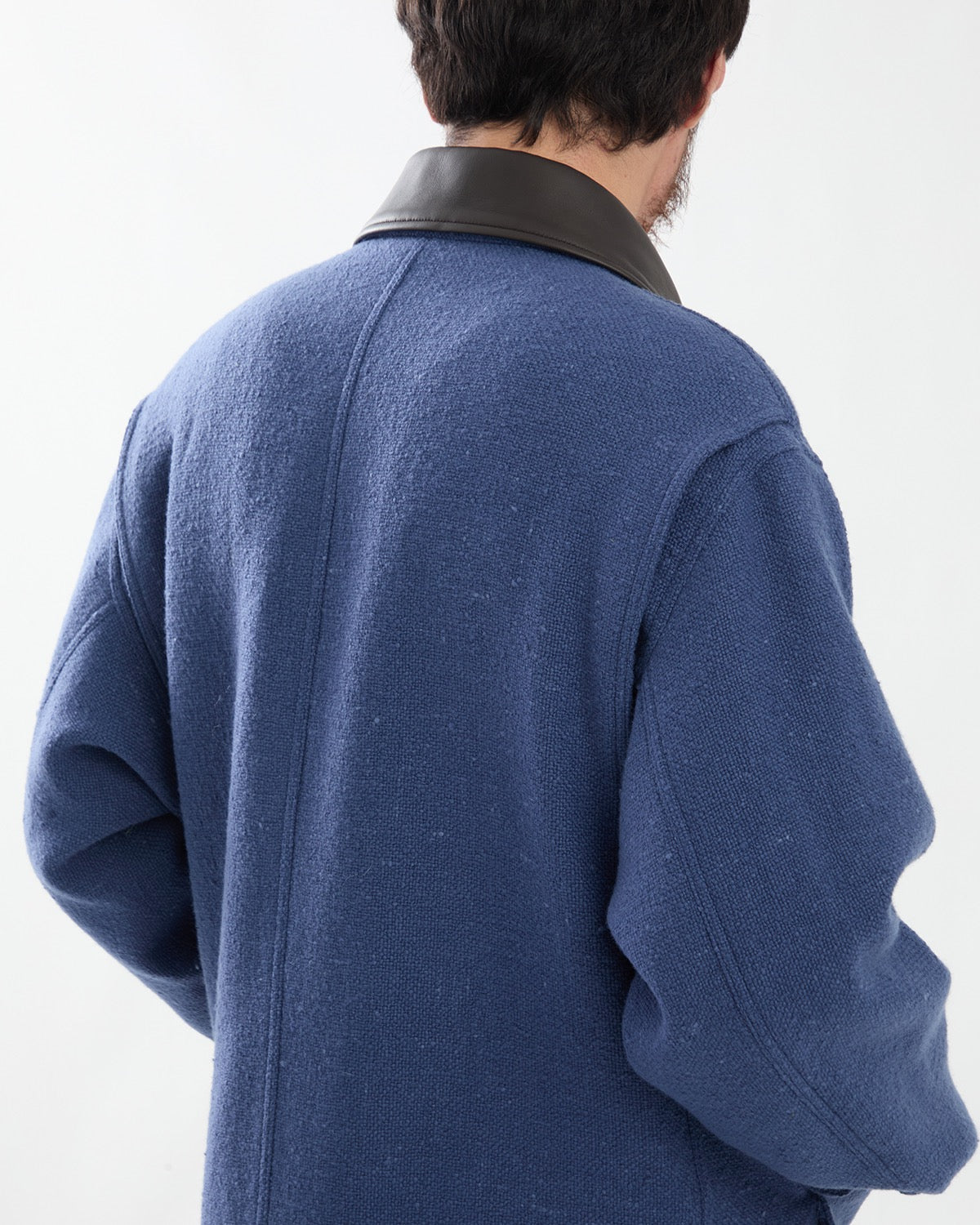 HOMESPUN TWEED ZIP BLOUSON